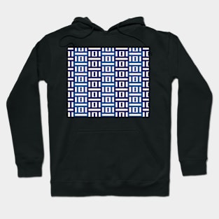 Blue Shapes Hoodie